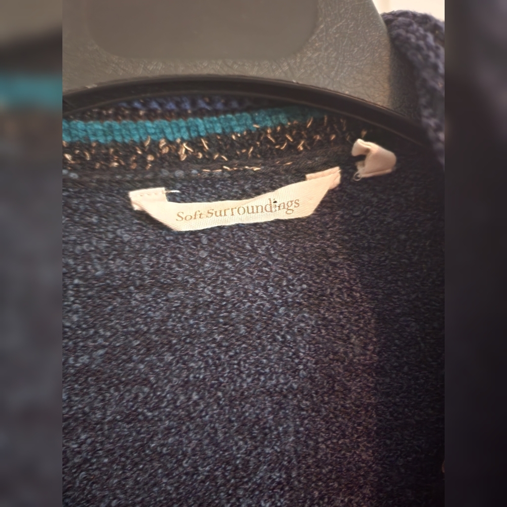 Soft Surroundings Boho Multicolored Flowy Open Fr… - image 7